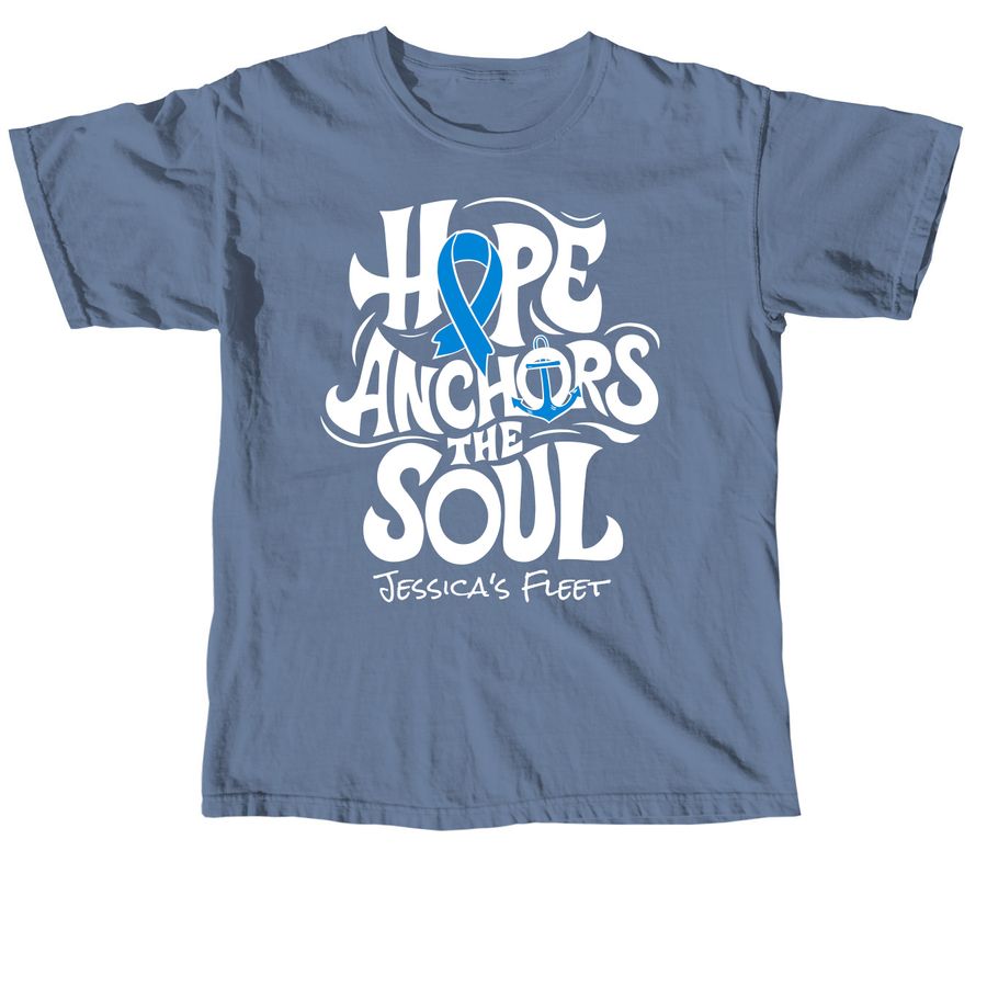 Jessica's Fleet, a Blue Jean Comfort Colors Unisex Tee