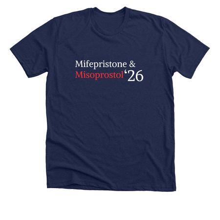 Mife Miso ?26, a Solid Navy Blend Premium Unisex Tee