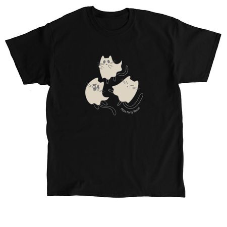 Spooky Collection: Spooky Cats, a Black Classic Unisex Tee