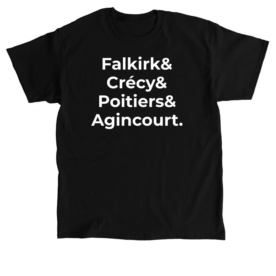 The Battle Shirt, a Black Classic Unisex Tee