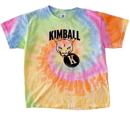 Kimball Cougars Ultimate Frisbee, a Eternity Youth Tie Dye Tee