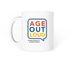 Warm Beach Morning Joy Mug, a White Coffee Mug (back-view)