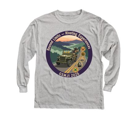 Every mile. Every pause. Every moment&nbsp;, a Sport Grey Youth Long Sleeve Tee