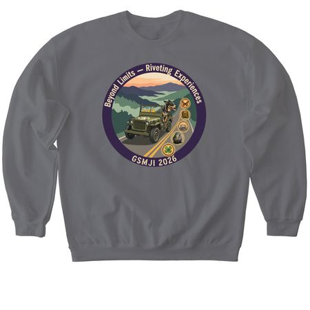Every mile. Every pause. Every moment&nbsp;, a Charcoal Softstyle Crewneck Sweatshirt