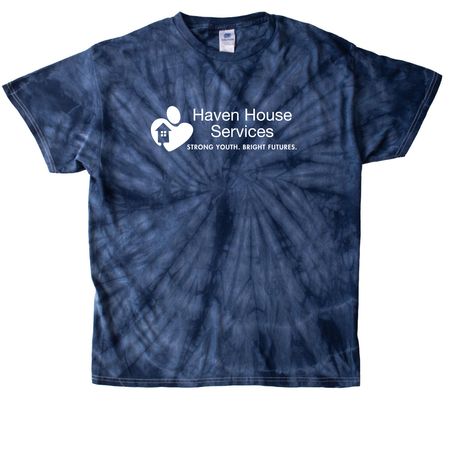 Shirts, a Navy Classic Tie Dye Tee
