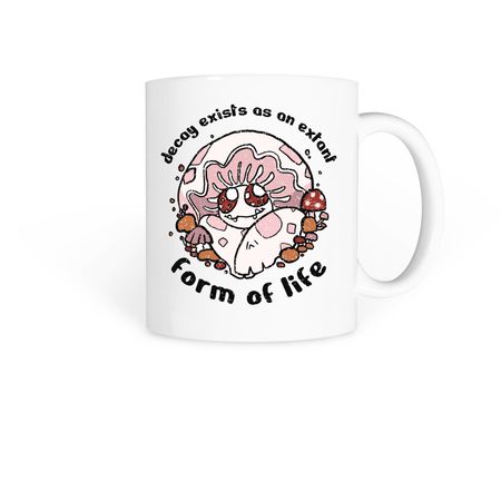 Capmon Decay-Mug, a White Coffee Mug