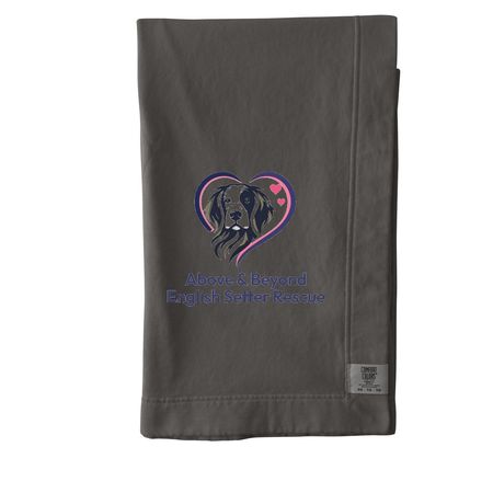 Setter Snuggles, a Pepper Comfort Colors Blanket