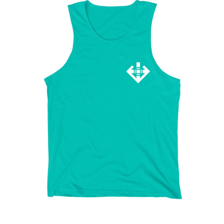 Madison+Main-iac Summer Gear, a Teal Premium Cotton Tank