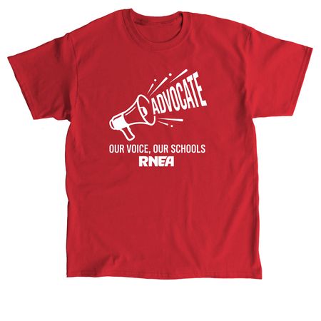 RNEA Advocates- Red, a Red Classic Unisex Tee