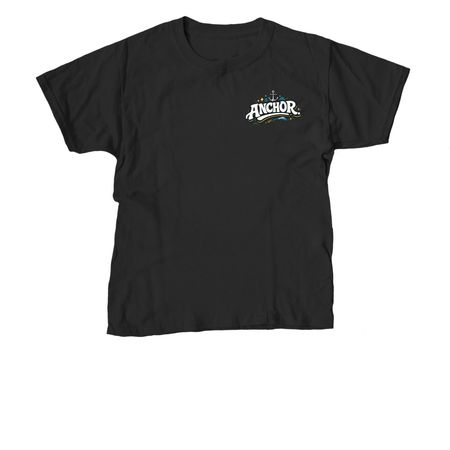 ANCHOR. ?Fishers of Men? Premium Vintage Tee, a Black Youth Unisex Tee
