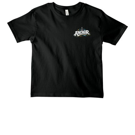 ANCHOR. ?Fishers of Men? Premium Vintage Tee, a Vintage Black Youth Heavyweight Tee