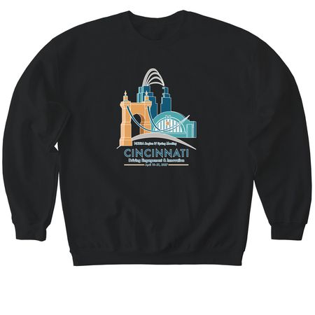 NCURA Regin IV 2027 Spring Meeting&nbsp;, a Black Softstyle Crewneck Sweatshirt