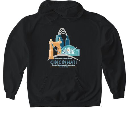 NCURA Regin IV 2027 Spring Meeting&nbsp;, a Black Gildan Softstyle Pullover Hoodie
