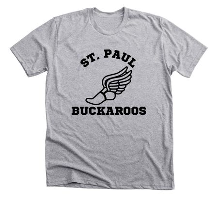 Track and Field, a Athletic Heather Premium Unisex Tee