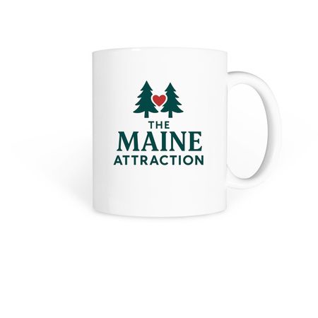 The Maine Attraction Coffee mug, a White Coffee Mug