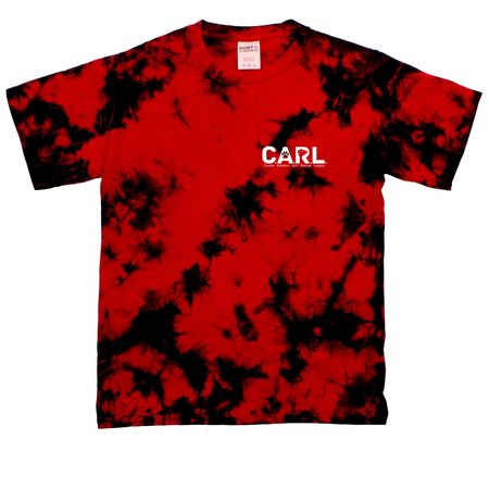 1996 Collection, a Black/ Red Youth Crystal Tie Dye Tee