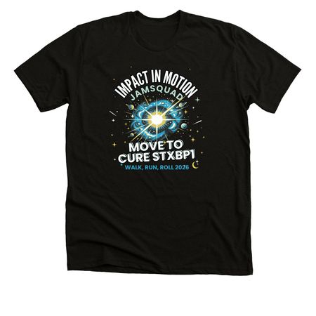 Impact in Motion for Jam, a Black Heather Premium Unisex Tee