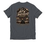 Tshirts&nbsp;, a Terrain Grey Allmade Organic Cotton Unisex Tee (back-view)