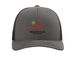 Red Barn Club Hats, a Charcoal/ Black Printed Snapback Trucker Cap