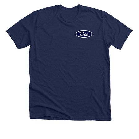 Doctor Car, a Solid Navy Blend Premium Unisex Tee