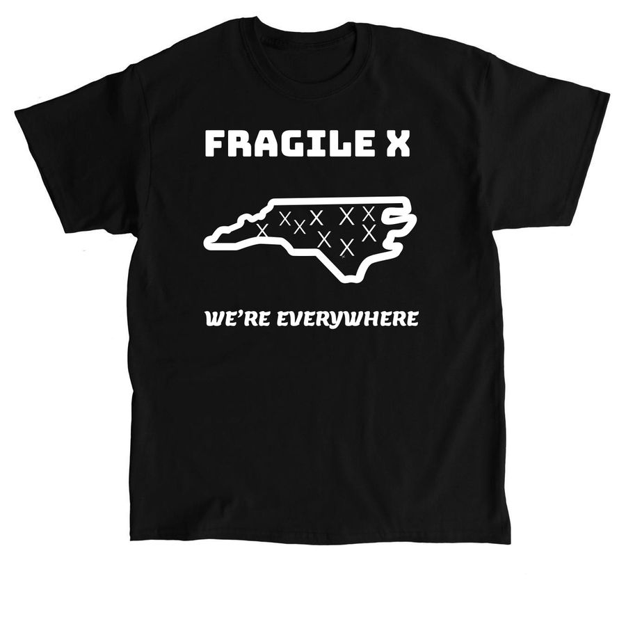 Fragile X We?re Everywhere&nbsp;, a Black Classic Unisex Tee