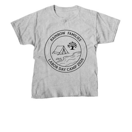 2026 Camp t-shirts, a Sport Grey Youth Unisex Tee