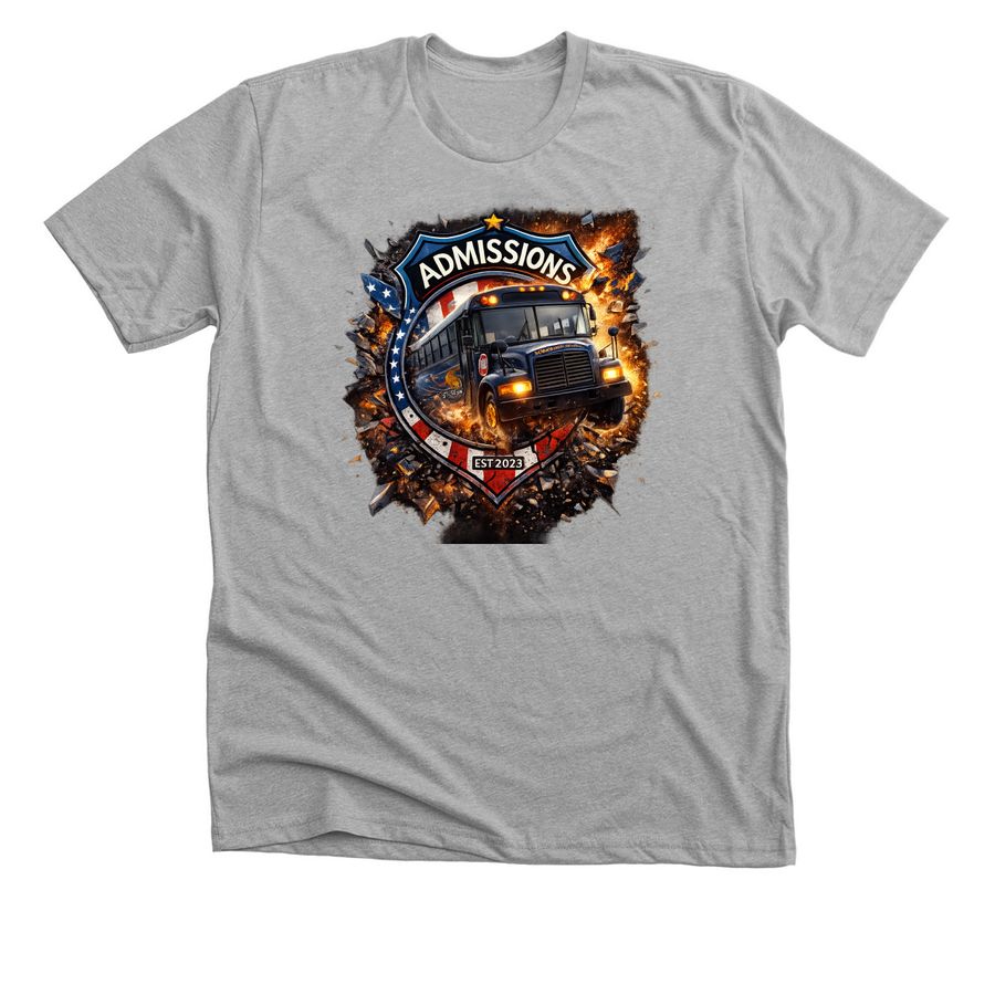 TARP Admissions, a Athletic Heather Premium Unisex Tee