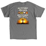 It is Finished!, a Charcoal Classic Unisex Tee (back-view)
