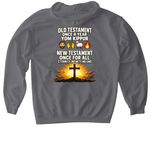 It is Finished!, a Charcoal Gildan Softstyle Pullover Hoodie (back-view)