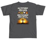 It is Finished!, a Pepper Comfort Colors Unisex Tee (back-view)