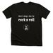 Time For Rock N Roll (White), a Solid Black Blend Premium Unisex Tee