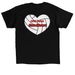 Sudden Cardiac Arrest Awareness Tournament&nbsp;, a Black Classic Unisex Tee (back-view)