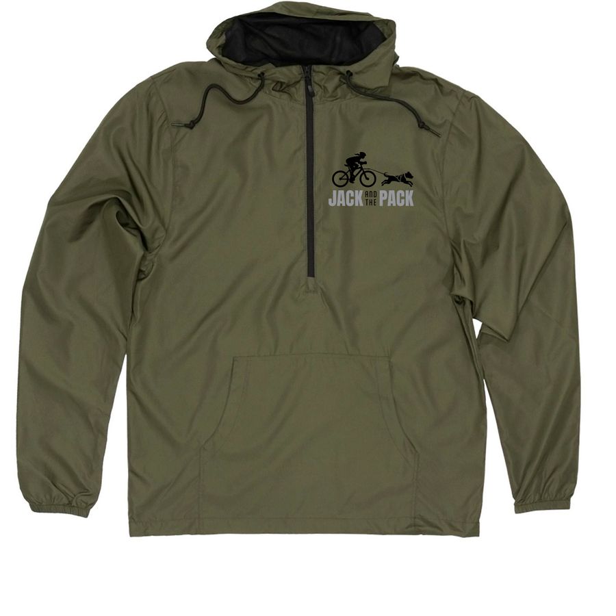 Jack's Jackets, a Army Quarter-Zip Windbreaker