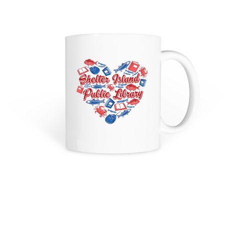 Love Your Library!, a White Coffee Mug