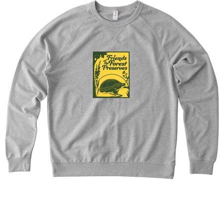 Long-Sleeve and Sweatshirts, a Granite Grey Heather Allmade Organic French Terry Crewneck Sweatshirt