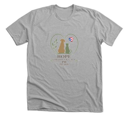 Hope, a Athletic Heather Premium Unisex Tee