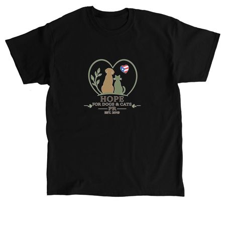 Hope, a Black Classic Unisex Tee