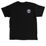 Truck for a Hero, a Black Classic Unisex Tee (back-view)