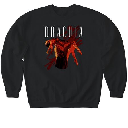 Dracula Apparel, a Black Softstyle Crewneck Sweatshirt