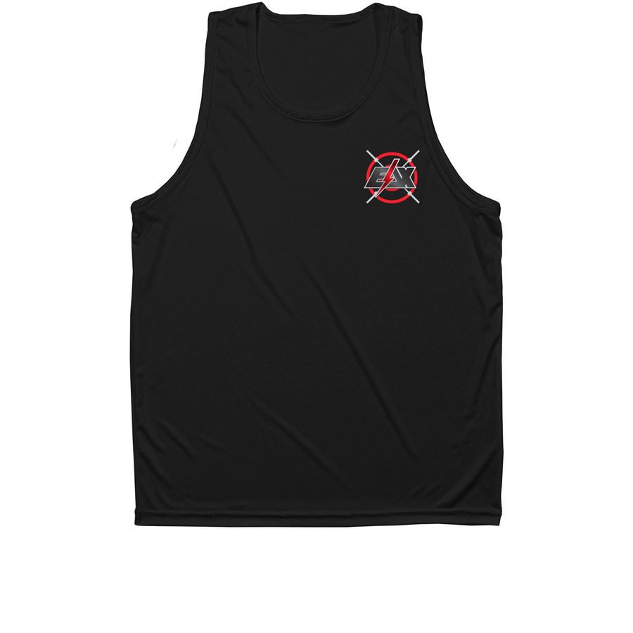 Suns out, guns out&nbsp;, a Black Unisex Performance Tank