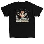 Sirenita: Edici?n Conf?a, a Black Classic Unisex Tee (back-view)