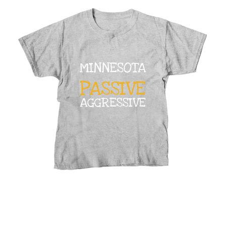 MINNESOTA NICE, a Sport Grey Youth Unisex Tee