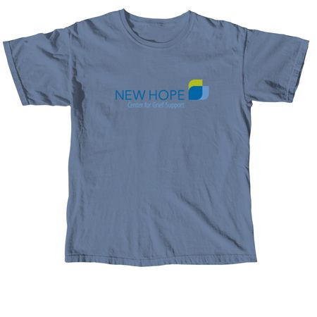 New Hope Logo Wear, a Blue Jean Comfort Colors Unisex Tee