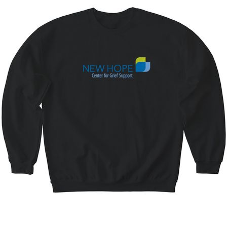 New Hope Logo Wear, a Black Softstyle Crewneck Sweatshirt