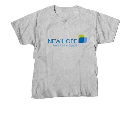 New Hope Logo Wear, a Sport Grey Youth Unisex Tee