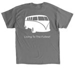 Mobility, a Charcoal Classic Unisex Tee (back-view)