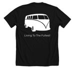 Mobility, a Solid Black Blend Premium Unisex Tee (back-view)