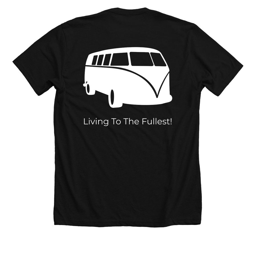 Mobility, a Solid Black Blend Premium Unisex Tee (back-view)