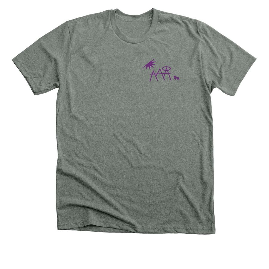 Althea's Adaptive Angels&nbsp;, a Deep Heather Premium Unisex Tee