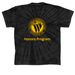 WWCC Honors Program, a Black Classic Tie Dye Tee (back-view)